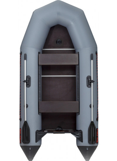 Лодка ПВХ BarrakuDA ПВХ BR-2700 Киль (серый)