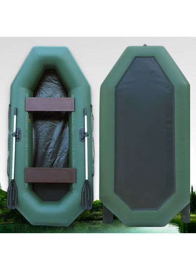 Лодка ПВХ BarrakuDA BR-2400 (зеленый)