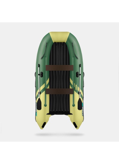 Лодка ПВХ GLADIATOR E350S (зеленый/оливковый)