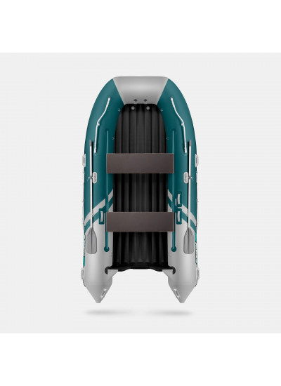 Лодка ПВХ GLADIATOR E420S (морской зеленый/белый)