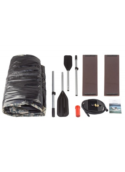 Лодка ПВХ GLADIATOR E420S (цифровой камуфляж)