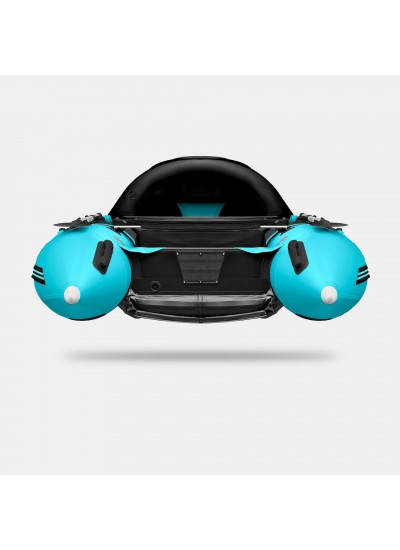Лодка ПВХ GLADIATOR E330PRO (черный/бирюзовый)