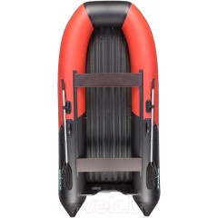 Лодка ПВХ GLADIATOR E330S нднд (красный/черный)