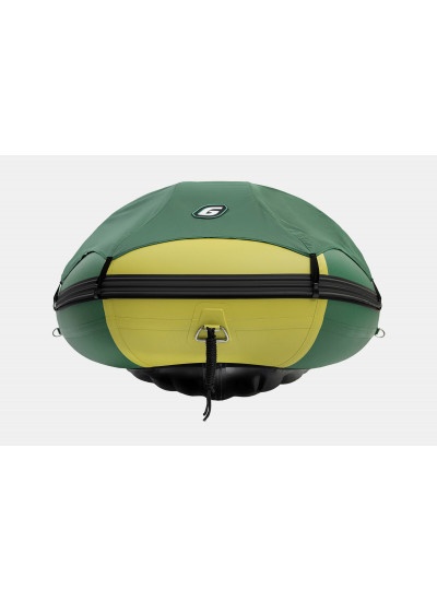 Лодка ПВХ GLADIATOR E380PRO (зелено-оливковый)