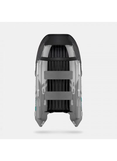 Лодка ПВХ GLADIATOR E420X (светло-серый/темно-серый)