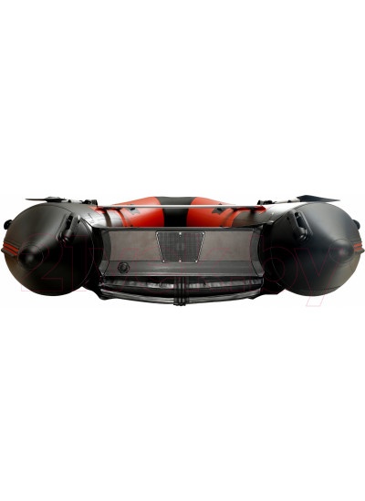 Лодка ПВХ GLADIATOR E350PRO нднд (красный/черный)