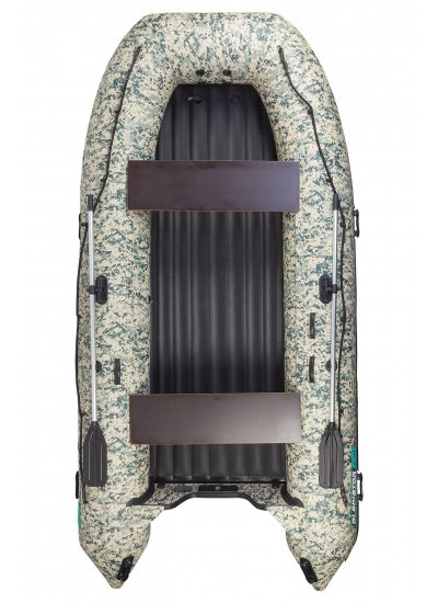 Лодка ПВХ GLADIATOR E420S (цифровой камуфляж)
