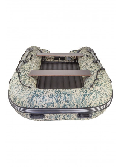 Лодка ПВХ GLADIATOR E420S (цифровой камуфляж)