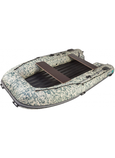 Лодка ПВХ GLADIATOR E420S (цифровой камуфляж)