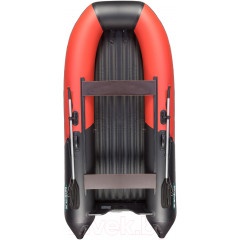 Лодка ПВХ GLADIATOR E330S нднд (красный/черный)