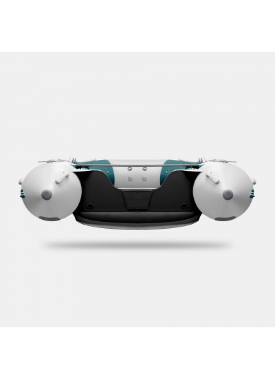 Лодка ПВХ GLADIATOR E420S (морской зеленый/белый)