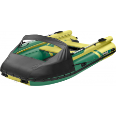 Лодка ПВХ GLADIATOR E450X (зеленый/оливковый)