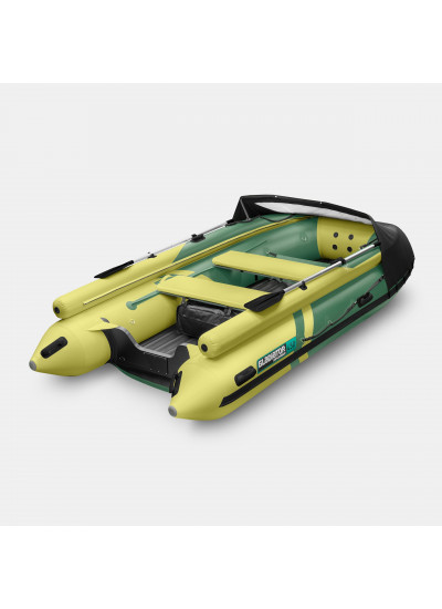 Лодка ПВХ GLADIATOR E450X (зеленый/оливковый)