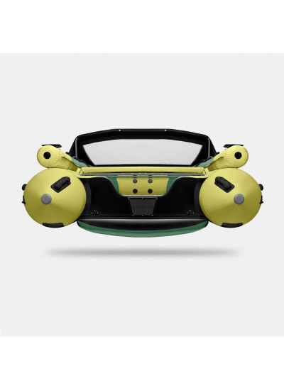 Лодка ПВХ GLADIATOR E450X (зеленый/оливковый)