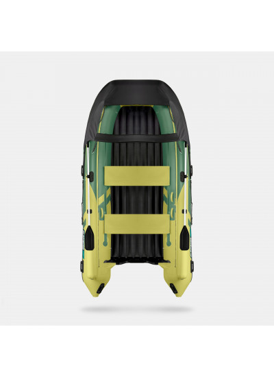 Лодка ПВХ GLADIATOR E450X (зеленый/оливковый)