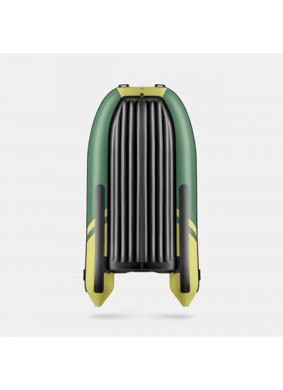 Лодка ПВХ GLADIATOR E450X (зеленый/оливковый)