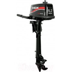 Лодочный мотор HDX R series T 6.2 BMS (с топливным баком 24л)