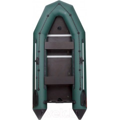 Лодка ПВХ Leader Boats Тайга-340 киль / 0062872 (зеленый)
