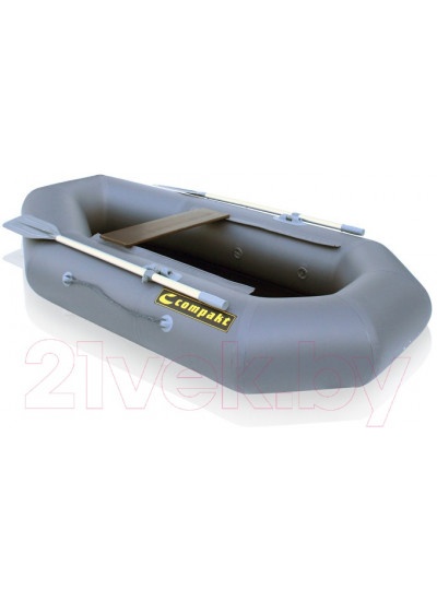 Лодка ПВХ Leader Boats Компакт-220 / 3932022 (серый)