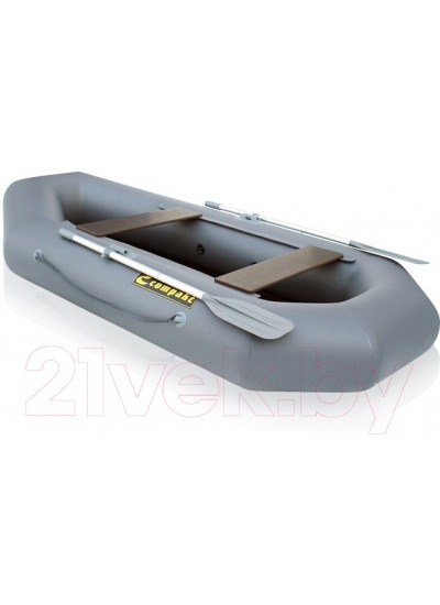 Лодка ПВХ Leader Boats Компакт-240 / 4022022 (серый)