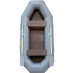 Лодка ПВХ Leader Boats Компакт-240 ФС / 4052022 (серый)