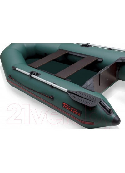 Лодка ПВХ Leader Boats Тайга-290-М / 2902021 (зеленый)