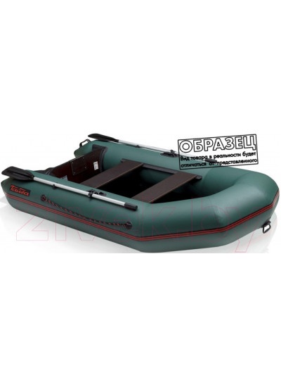 Лодка ПВХ Leader Boats Тайга-280-М / 3512021 (серый)