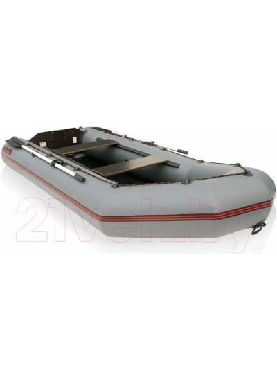 Лодка ПВХ Leader Boats Тайга-320-М / 3212021 (серый)