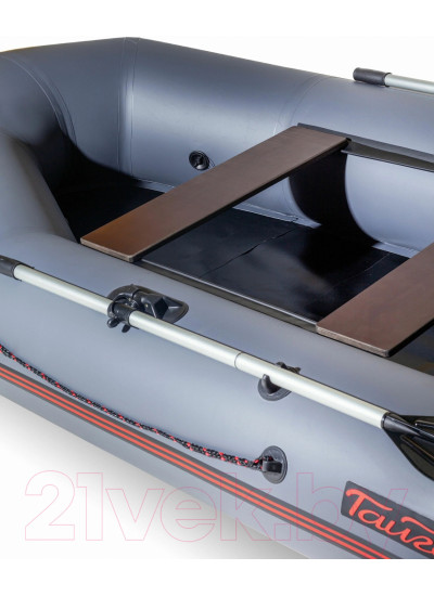 Лодка ПВХ Leader Boats Тайга-290-М / 2912021 (серый)