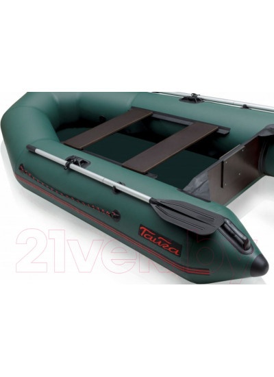 Лодка ПВХ Leader Boats Тайга-270-М / 2702021 (зеленый)