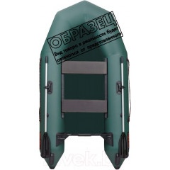 Лодка ПВХ Leader Boats Тайга-280-М / 3512021 (серый)