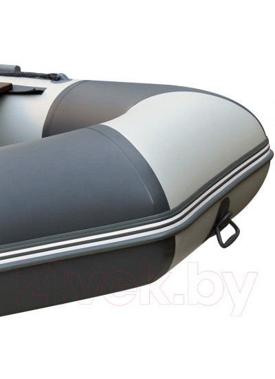 Лодка ПВХ Leader Boats Тайга НД-350 / 4302022 (серый)