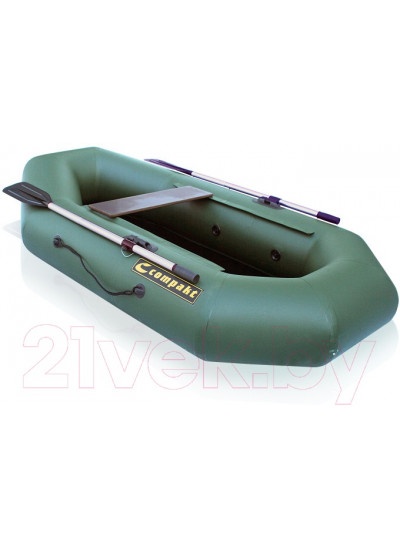 Лодка ПВХ Leader Boats Компакт-220 / 3922022 (зеленый)