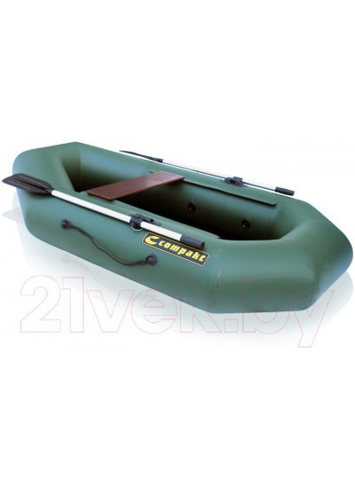 Лодка ПВХ Leader Boats Компакт-220 / 3922022 (зеленый)