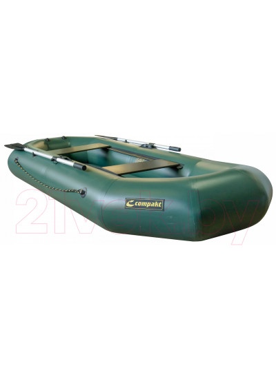 Лодка ПВХ Leader Boats Компакт-270 / 0029921 (зеленый)
