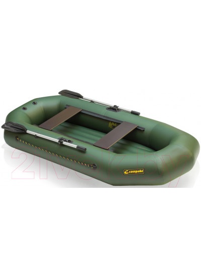 Лодка ПВХ Leader Boats Компакт-270 / 0029921 (зеленый)