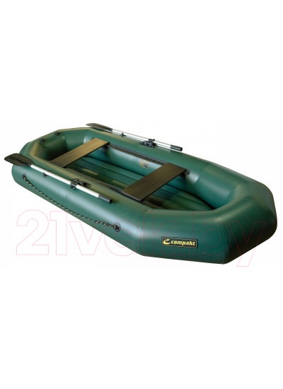 Лодка ПВХ Leader Boats Компакт-270 / 0029921 (зеленый)