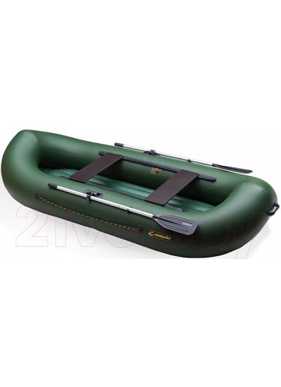 Лодка ПВХ Leader Boats Компакт-300 НДНД / 0073664 (зеленый)