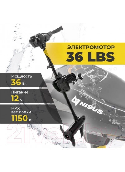 Лодочный мотор Nisus 36 LBS / N-TM-36