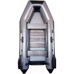 Лодка ПВХ Vivax Т280 с ковриком-сланью (без киля, серый/черный)