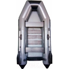 Лодка ПВХ Vivax Т280 с ковриком-сланью (без киля, серый/черный)