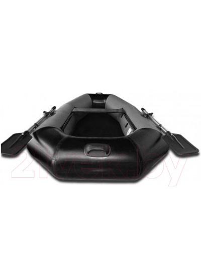 Лодка ПВХ Vivax К220 с полом-книгой (без киля, серый/черный)