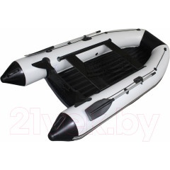 Лодка ПВХ Vivax Т360Р НДНД (с килем, серый/черный)