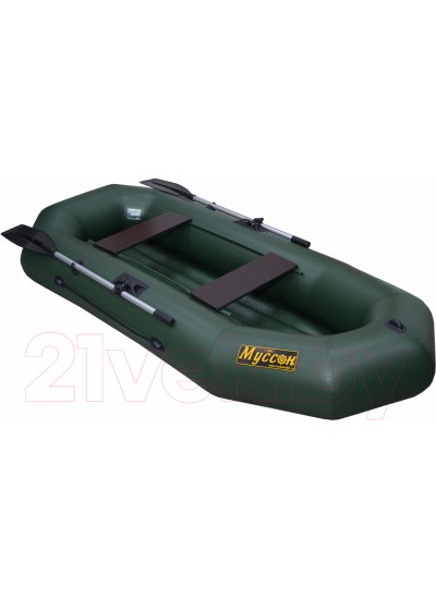 Лодка ПВХ Муссон R-260 НД (зеленый)