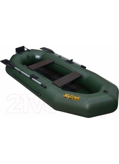 Лодка ПВХ Муссон R-260 PC TP (серый)