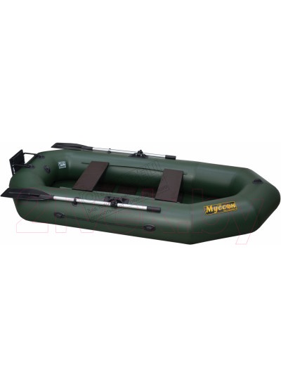 Лодка ПВХ Муссон R-260 PC TP (серый)