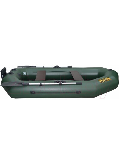 Лодка ПВХ Муссон R-260 PC TP (зеленый)