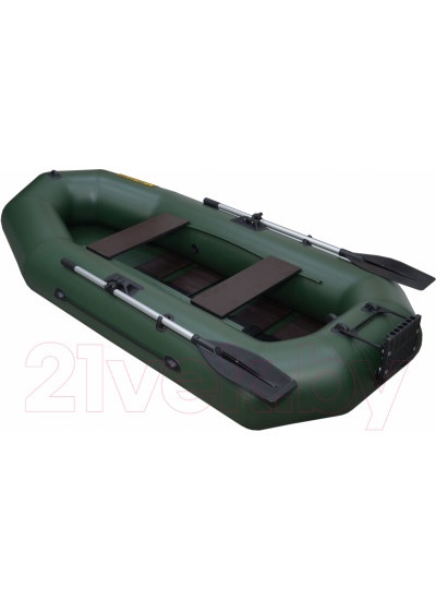 Лодка ПВХ Муссон R-260 PC TP (зеленый)