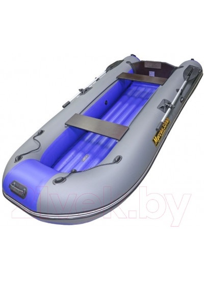Лодка ПВХ Муссон 3200 НД (серый/синий)
