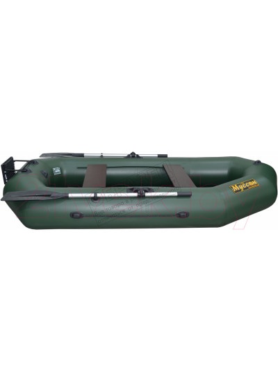 Лодка ПВХ Муссон R-260 PC TP (серый)